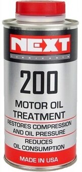 Next 200 motor olie treatment vermindert overmatig oliegebruik