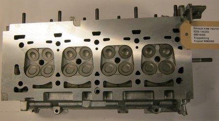 Cilinderkop Renault K4M 760/761/782 gereviseerd